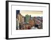 Landscape Manhattan Buildings-Philippe Hugonnard-Framed Art Print