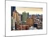 Landscape Manhattan Buildings-Philippe Hugonnard-Mounted Art Print