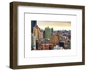 Landscape Manhattan Buildings-Philippe Hugonnard-Framed Art Print