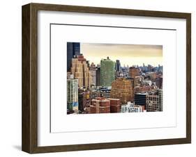 Landscape Manhattan Buildings-Philippe Hugonnard-Framed Art Print