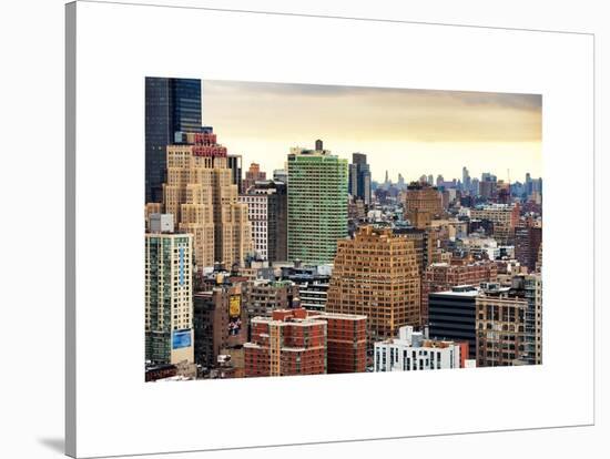 Landscape Manhattan Buildings-Philippe Hugonnard-Stretched Canvas