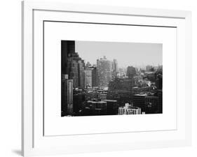 Landscape Manhattan Buildings-Philippe Hugonnard-Framed Art Print