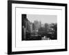 Landscape Manhattan Buildings-Philippe Hugonnard-Framed Art Print