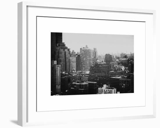 Landscape Manhattan Buildings-Philippe Hugonnard-Framed Art Print