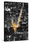 Landscape - Manhattan - New York City - United States-Philippe Hugonnard-Stretched Canvas