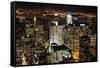 Landscape - Manhattan - New York City - United States-Philippe Hugonnard-Framed Stretched Canvas