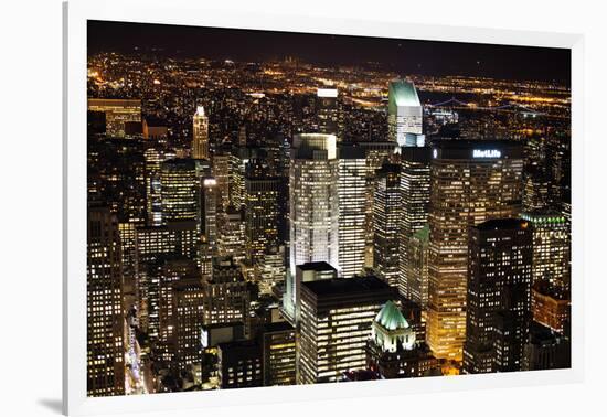 Landscape - Manhattan - New York City - United States-Philippe Hugonnard-Framed Photographic Print