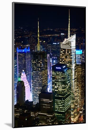 Landscape - Manhattan - New York City - United States-Philippe Hugonnard-Mounted Photographic Print