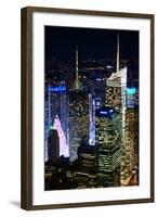 Landscape - Manhattan - New York City - United States-Philippe Hugonnard-Framed Photographic Print