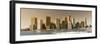 Landscape - Manhattan - Sunset - New York City - United States-Philippe Hugonnard-Framed Photographic Print