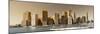 Landscape - Manhattan - Sunset - New York City - United States-Philippe Hugonnard-Mounted Photographic Print