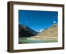 Landscape, Markha Valley, Ladakh, India-Anthony Asael-Framed Photographic Print