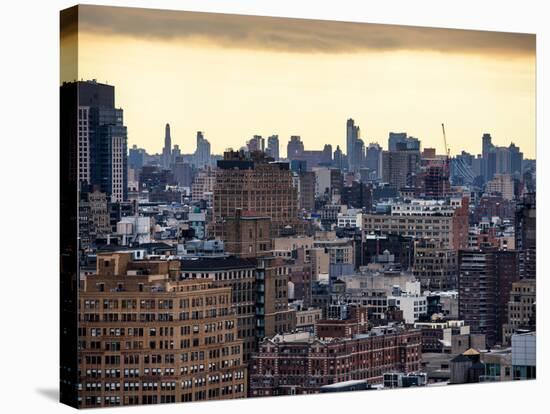 Landscape Midtown Manhattan at Sunset-Philippe Hugonnard-Stretched Canvas