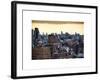 Landscape Midtown Manhattan at Sunset-Philippe Hugonnard-Framed Art Print