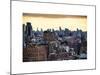 Landscape Midtown Manhattan at Sunset-Philippe Hugonnard-Mounted Art Print