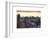 Landscape Midtown Manhattan at Sunset-Philippe Hugonnard-Framed Art Print