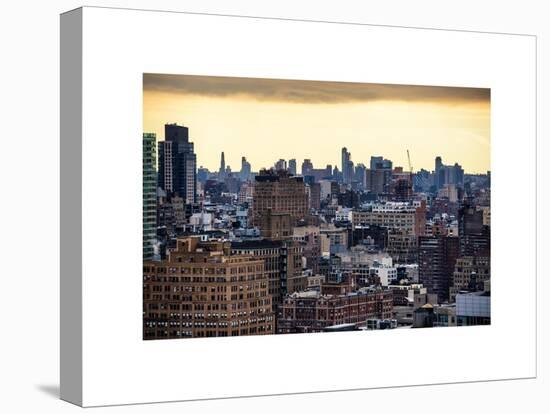 Landscape Midtown Manhattan at Sunset-Philippe Hugonnard-Stretched Canvas