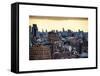 Landscape Midtown Manhattan at Sunset-Philippe Hugonnard-Framed Stretched Canvas