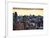 Landscape Midtown Manhattan at Sunset-Philippe Hugonnard-Framed Art Print