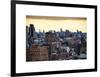 Landscape Midtown Manhattan at Sunset-Philippe Hugonnard-Framed Art Print