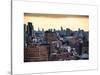 Landscape Midtown Manhattan at Sunset-Philippe Hugonnard-Stretched Canvas