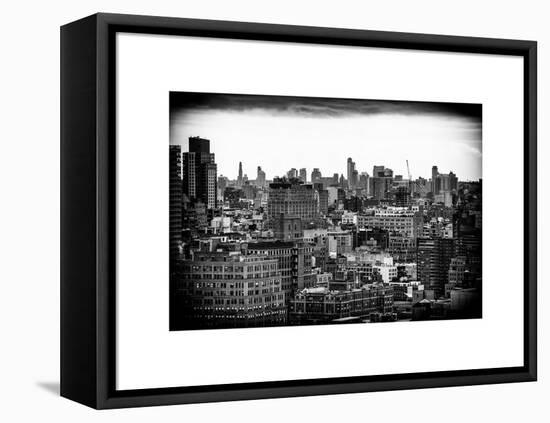 Landscape Midtown Manhattan at Sunset-Philippe Hugonnard-Framed Stretched Canvas