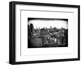 Landscape Midtown Manhattan at Sunset-Philippe Hugonnard-Framed Art Print