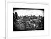 Landscape Midtown Manhattan at Sunset-Philippe Hugonnard-Framed Art Print