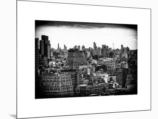 Landscape Midtown Manhattan at Sunset-Philippe Hugonnard-Mounted Art Print