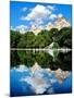 Landscape Mirror, Central Park, Conservatory Water, Manhattan, New York, United State-Philippe Hugonnard-Mounted Photographic Print