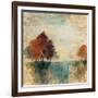 Landscape Monotype II-Silvia Vassileva-Framed Art Print