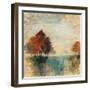 Landscape Monotype II-Silvia Vassileva-Framed Art Print