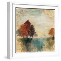 Landscape Monotype II-Silvia Vassileva-Framed Art Print