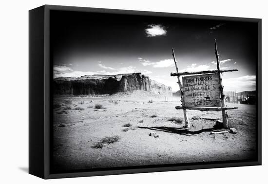 Landscape - Monument Valley - Utah - United States-Philippe Hugonnard-Framed Stretched Canvas