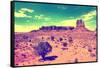 Landscape - Monument Valley - Utah - United States-Philippe Hugonnard-Framed Stretched Canvas