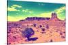 Landscape - Monument Valley - Utah - United States-Philippe Hugonnard-Stretched Canvas