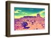 Landscape - Monument Valley - Utah - United States-Philippe Hugonnard-Framed Photographic Print