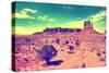 Landscape - Monument Valley - Utah - United States-Philippe Hugonnard-Stretched Canvas