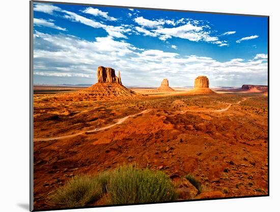 Landscape - Monument Valley - Utah - United States-Philippe Hugonnard-Mounted Premium Photographic Print