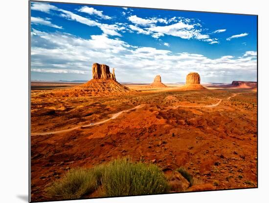 Landscape - Monument Valley - Utah - United States-Philippe Hugonnard-Mounted Photographic Print