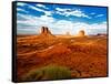 Landscape - Monument Valley - Utah - United States-Philippe Hugonnard-Framed Stretched Canvas