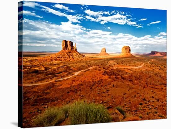 Landscape - Monument Valley - Utah - United States-Philippe Hugonnard-Stretched Canvas