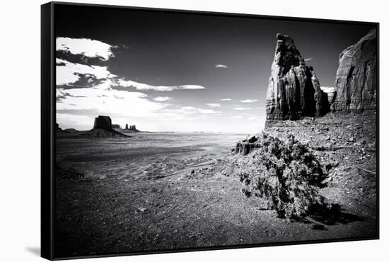 Landscape - Monument Valley - Utah - United States-Philippe Hugonnard-Framed Stretched Canvas