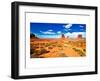 Landscape - Monument Valley - Utah - United States-Philippe Hugonnard-Framed Photographic Print