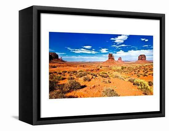 Landscape - Monument Valley - Utah - United States-Philippe Hugonnard-Framed Stretched Canvas