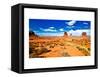 Landscape - Monument Valley - Utah - United States-Philippe Hugonnard-Framed Stretched Canvas