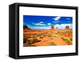 Landscape - Monument Valley - Utah - United States-Philippe Hugonnard-Framed Stretched Canvas