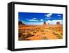 Landscape - Monument Valley - Utah - United States-Philippe Hugonnard-Framed Stretched Canvas