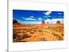 Landscape - Monument Valley - Utah - United States-Philippe Hugonnard-Stretched Canvas