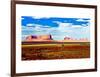 Landscape - Monument Valley - Utah - United States-Philippe Hugonnard-Framed Art Print